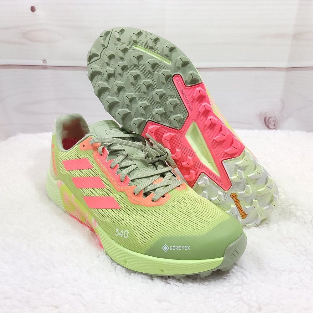 Adidas Terrex Agravic Flow 2.0 Gore-Tex 'Pulse Lime Turbo' - H03182